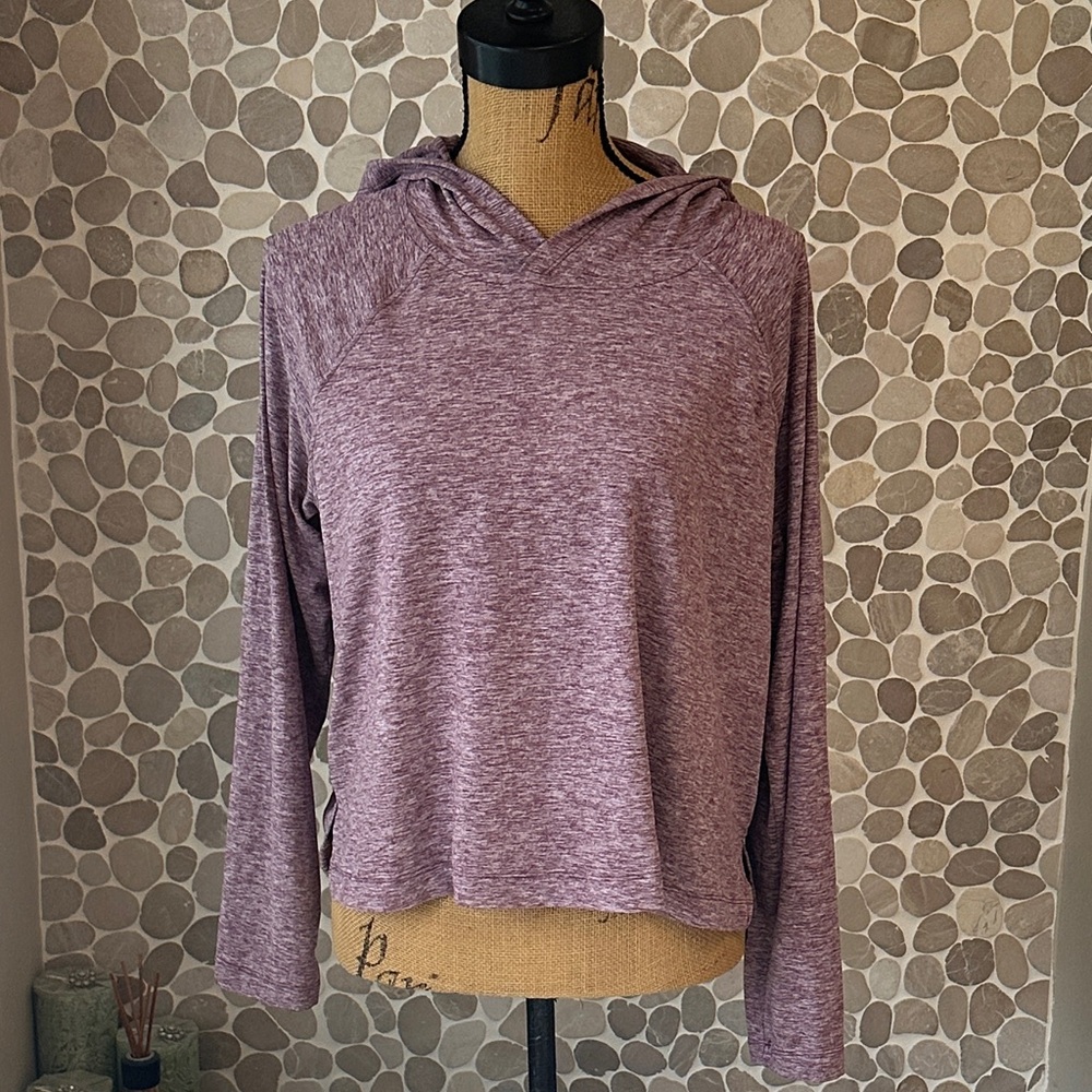 RBX Women's Heathered Burgundy Hoodie